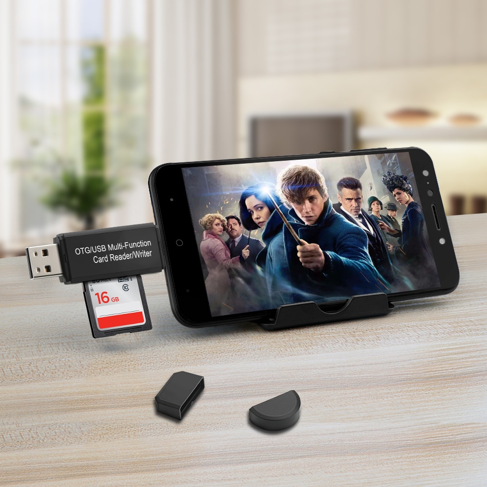 Rocketek usb 2.0 memory card reader OTG android adapter cardreader for micro SD/TF microsd readers laptop computer