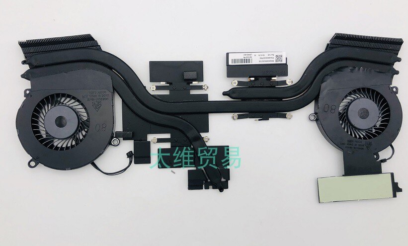 Nueva CPU-ventilador de refrigeración GPU, disipador de calor para HP OMEN 4 Pro 15-DC TPN-Q211 G3D 15-DC0013TX 15-DC0004TX L29352-001, radiador de L29353-001