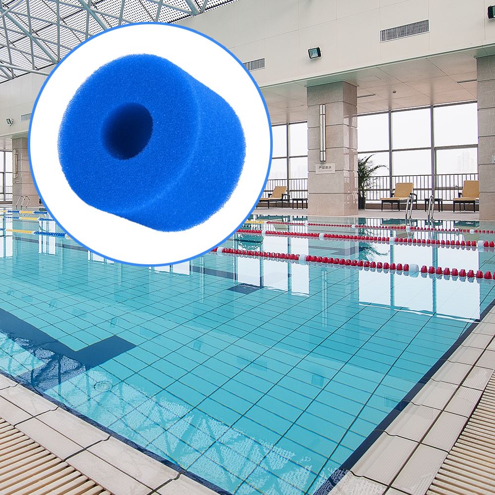 Reusable Washable Swimming Pool Filter Foam 10.8x4x7.3cm Sponge Cartridge Foam Suitable Bubble Jetted Pure SPA For Intex S1 Type