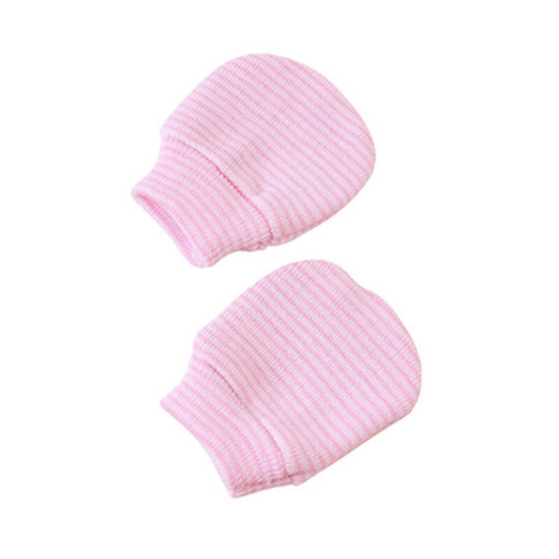 100% cotone guanti antigraffio per bambini guanti per neonati protezione viso guanti per bambini accessori per guanti 0-6 mesi guanti per neonati