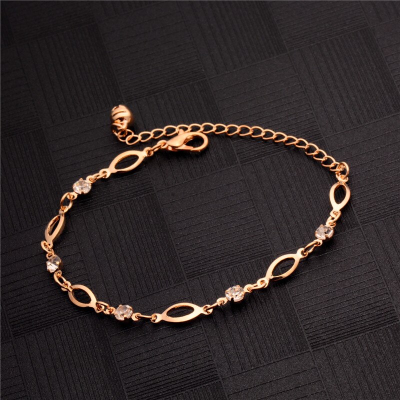 MISANANRYNE Gold Color Anklet Bracelet Wedding Foot Jewelry Chain Barefoot Sandals Beach Foot Bracelet For Women