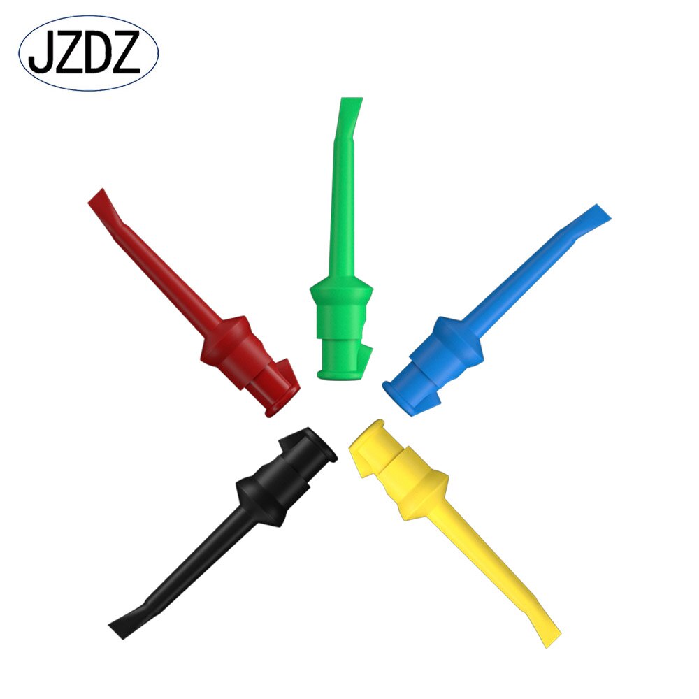 JZDZ 10pcs Test Hook Clip Test Probe For Electronic Testing Mini Grabber PA Connector DIY tools accessories J.30007