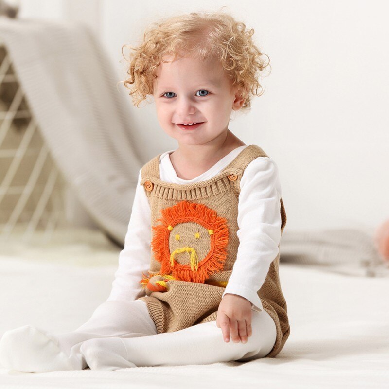 Baby Jongen Meisje Gebreide Kleding Herfst Knit Baby Meisje Rompertjes Jongens Jumpsuit Pompom Algehele Newnborn Baby Romper Baby Kleding