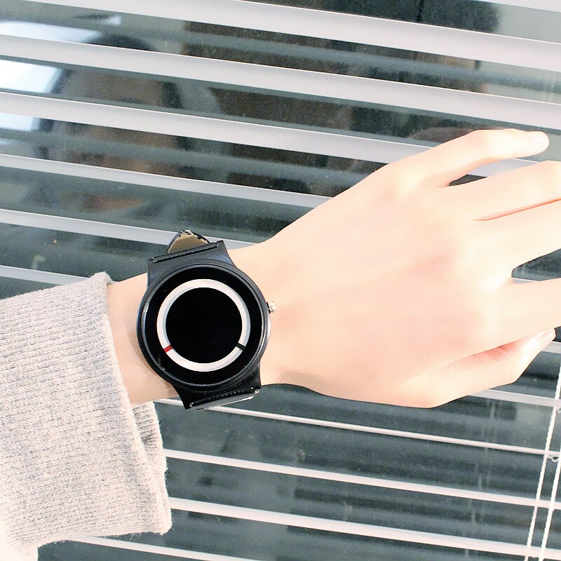 Product geen pointer dameshorloges dames waterdicht quartzhorloge ultradunne band dameshorloge meisjes studentenklok