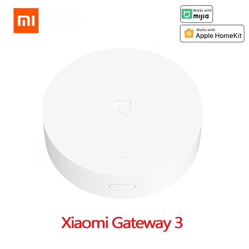 Xiaomi Multimode Smart Gateway 3 ZigBee WIFI Bluetooth Mesh Hub Work With Mijia Apple Homekit Intelligent Home Remote Control