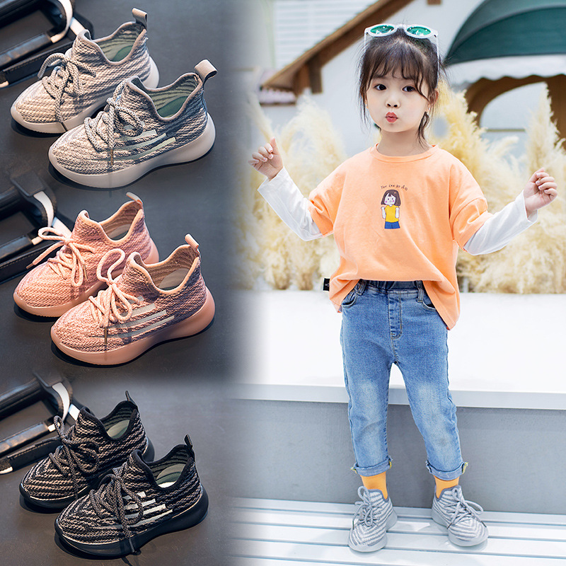 Kindersneakers voor jongens meisjes herfst sportschoenen zachte zool kinderloopschoenen baby casual platte kleine kinderschoenen voor meisjes