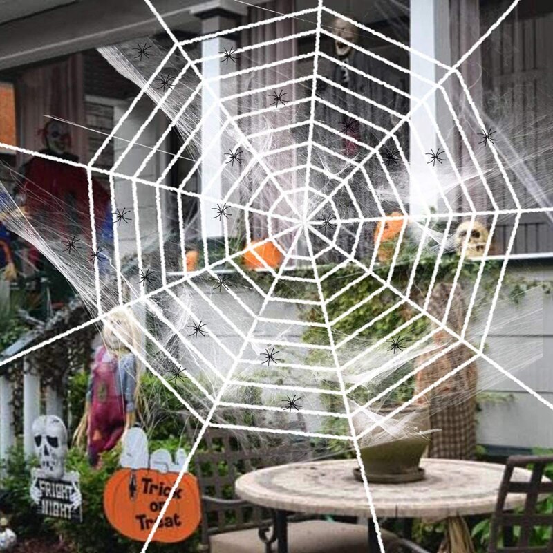 Halloween Spider Decoraties Scary Giant Spider Set Met 3 Grote Nep Spider Voor Venster En Yard Outdoor Halloween Decor