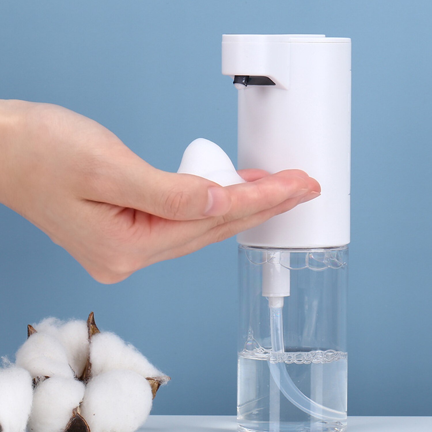 150mL Touchless Automatic Foaming Soap Dispenser Infrared Auto Foam Soap Dispenser Hand-free Foam Lotion Gel Soap Dispensers