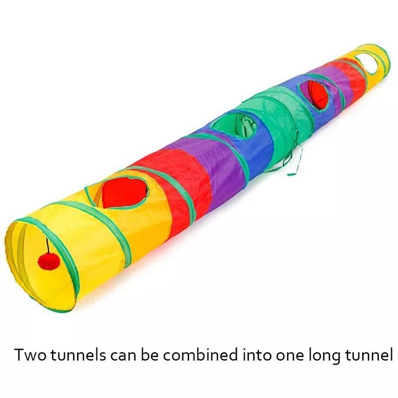 Tubo De Huisdier Para Túnel De Gato Práctico, Juguete Plegable Para Jugar En Interiores, Cachorro Gatito, juguetes Para Puzle, Ejerci