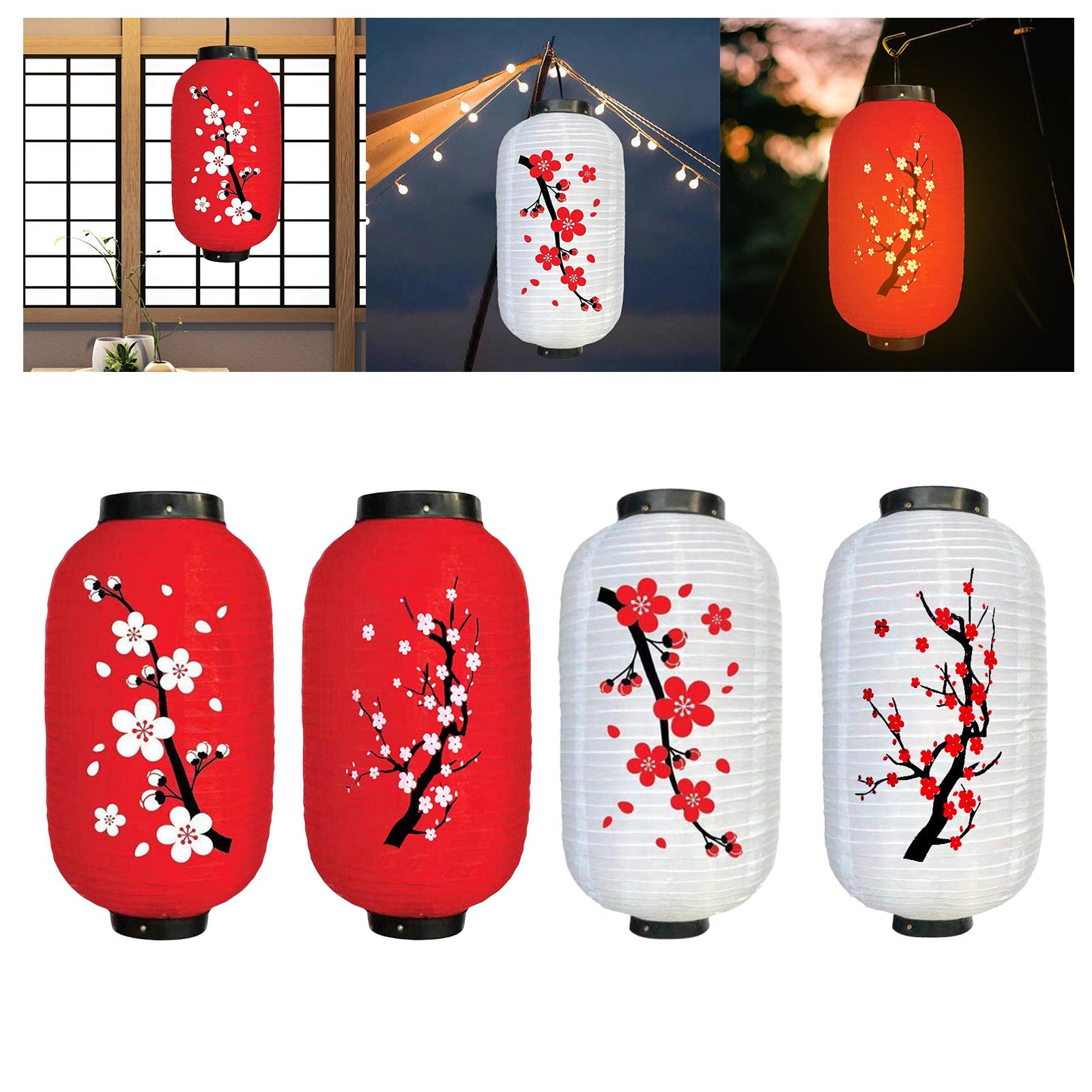 Traditionele Japanse Stijl Lantaarn Lampenkap Hangende Oosterse Lamp Voor Outdoor Lente Festival Bar Restaurant