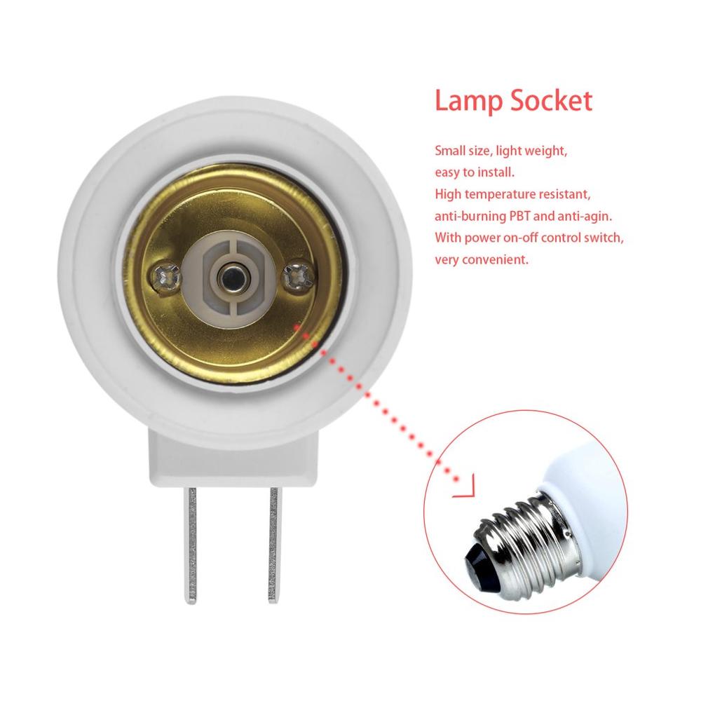 E27 Professionelle Super Lampe Licht Steckdose E27 Buchse Lampe Basis UNS/EU Stecker Lampe Buchse Mit Energie auf/aus Schalter