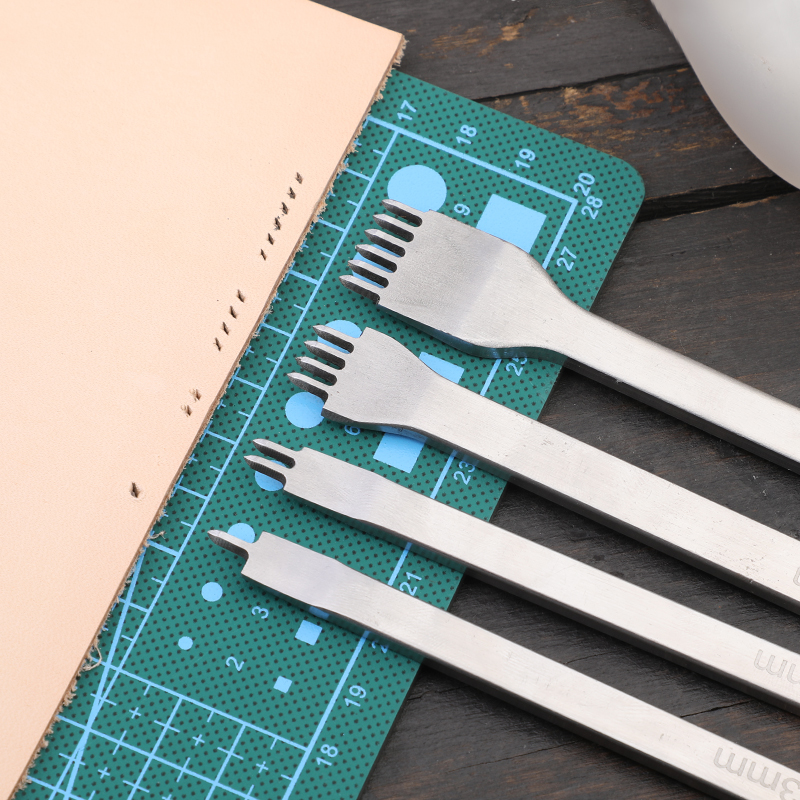 KAOBUY DIY Leather Carving Stamp Tools Set DIY Manual Leather Craft Stamps Art Pattern Leather Stamping Printing Tools Set