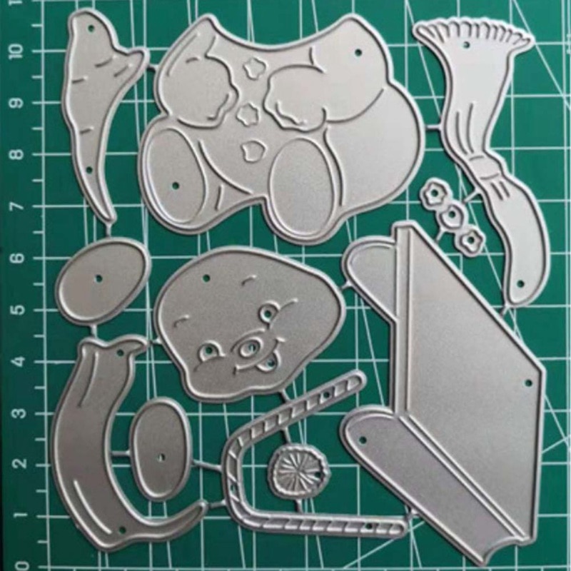 Christmas Snowman Metal Cutting Dies Stencils DIY Scrapbooking Album Decorative Embossing Craft Die Cutting Template