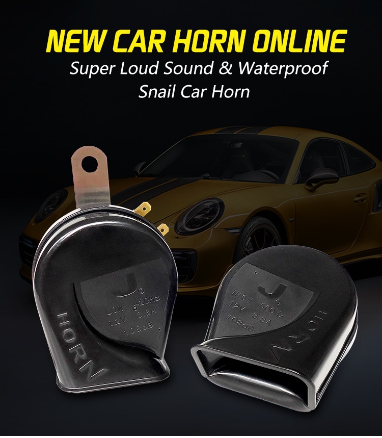 Super Loud Voice car horn for motorcycle use >110DB