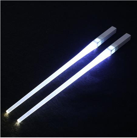 Bacchette luminose da tavola portatili a 8 colori per bacchette a portato incandescenti per feste da pranzo in cucina