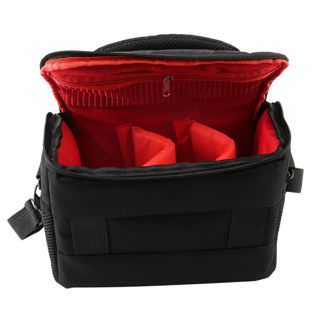 Portable Waterproof Digital SLR Camera Large Capacity Storage Bag Shoulder Bag Carrying Case Bag Universal for Cameras