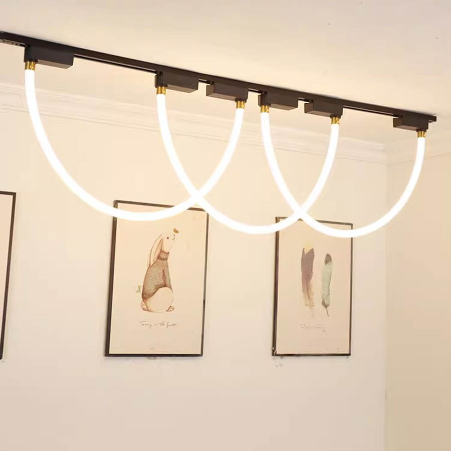 Lampa szynowa doprowadziło 24W 100CM, nowoczesne reflektory doprowadziło na szynę, lampa szynowa doprowadziło robić sufitu z taśmą doprowadziło robić salonu, dekoracja ściany tła