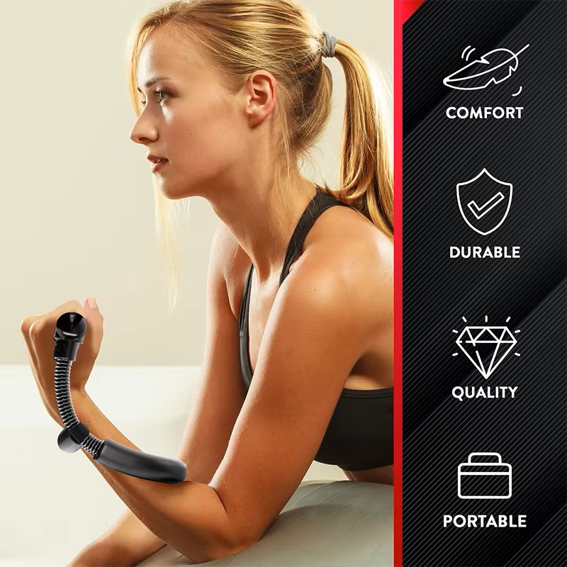 Polsi di potenza e esercizi di forza Rinforzo dell'avambraccio Impugnature regolabili Attrezzatura per l'allenamento del braccio per allenamento fitness