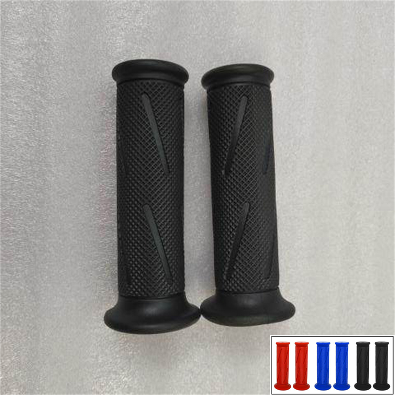 1 Pair 7/8'' Anti-Slip Motorcycle grips hand Moto Handlebar Bar Grips Bicycle Rubber Mountain Cycle Handle Handlebar Bar Grips