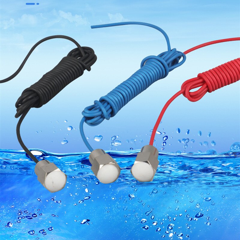 Sonda de nivel de agua de acero inoxidable, 2m, para controlador de nivel de agua, 3 unids/set por juego