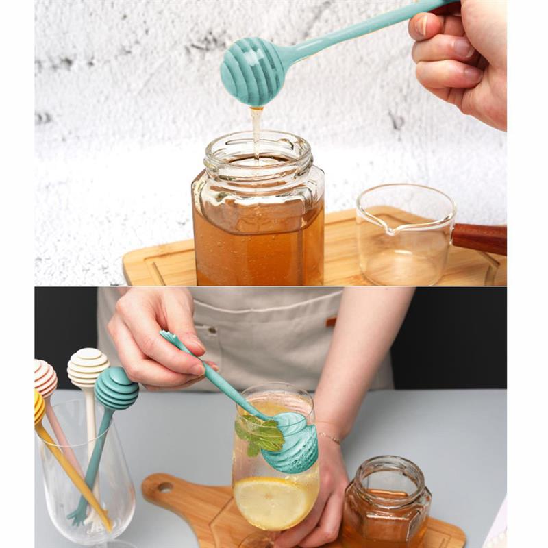 Honing Stirrer Siroop Dispenser Dipper Koffie Mixer Party Dranken Milkshake Stok Bar Restaurants Serveren Gereedschap Accessoires