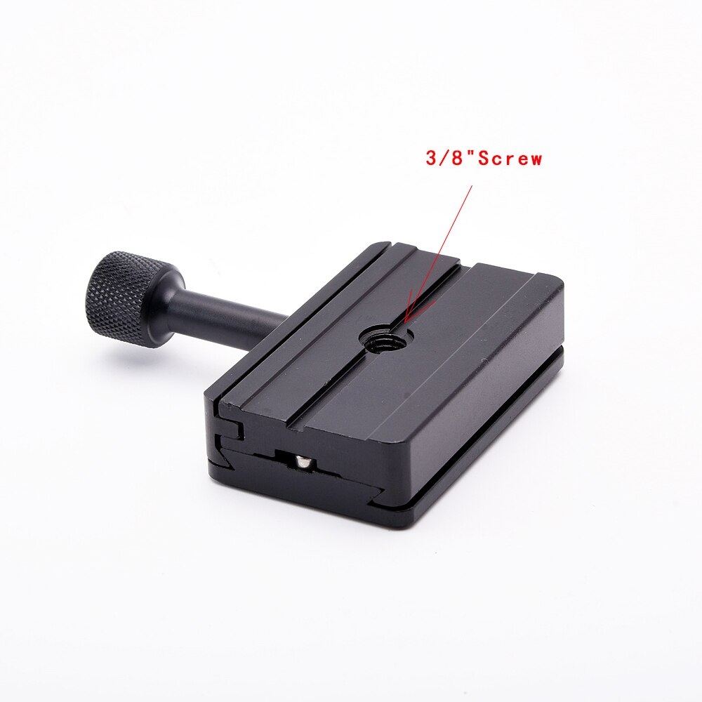 K80 Universele Arca SWISS Clamp & QR Quick Release Plaat ondersteuning Mount Base voor Slide Camera DSLR Monpod Statief Ball hoofd