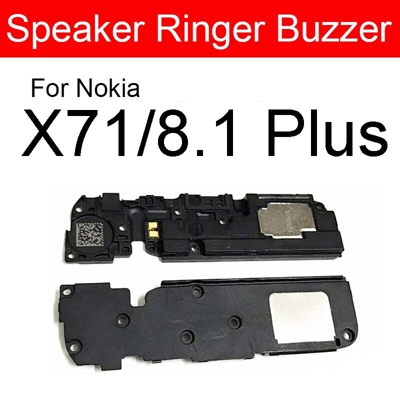 Laut Lautsprecher Klingelton Für Nokia 9 3 4,2 5 6 7 5,1 6,1 7,1 Plus 8 sirocco X5 X6 X7 x71 LouderSpeaker Sommer biegen Kabel Ersatz: Pro Nokia X71