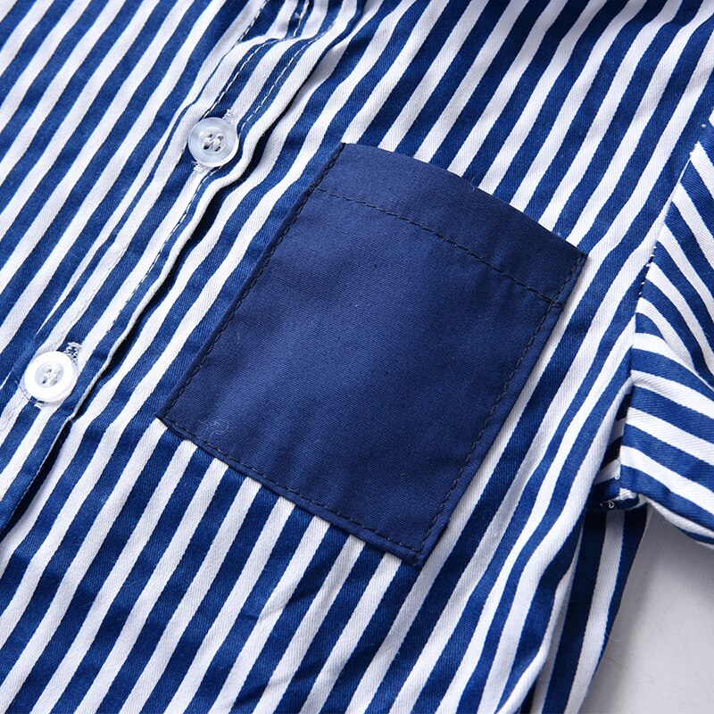 Bebê menino roupas de verão da criança menino bodysuit curto mangas compridas cavalheiro gravata borboleta camisa romper 2022 novo algodão infantil menino roupas