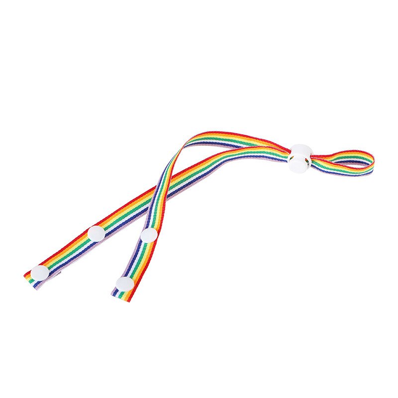 Adjustable Anti-slip Mask Hanging Rope Face Mask Lanyard Mask Holder Traceless Ear Hanging Rope In School Outdoor For Kids Adult