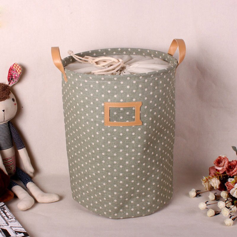 Cesta de almacenamiento impermeable, cesto para la colada sucia de juguete, bolsa de almacenamiento de tela, bolsa de almacenamiento para ropa plegable, almacenamiento de artículos diversos