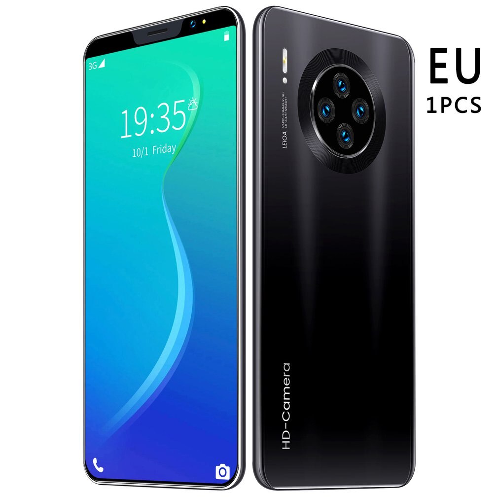 Mate33 Pro Smartphone avec 512M + 4GGB grande mémoire 5.8 pouces écran Support visage/empreinte digitale déverrouiller les téléphones mobiles double SIM: 3