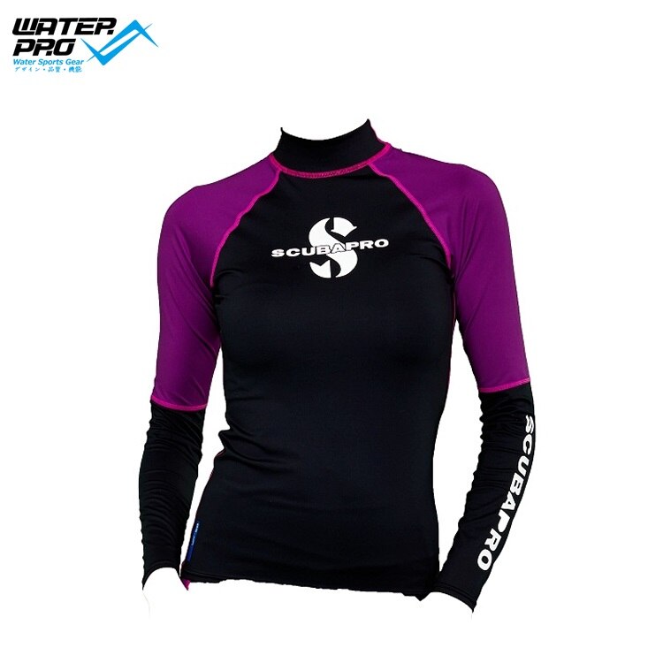 Scubapro Hybrid RASHGUARD MANICHE LUNGHE LADY UPF50 per gli Sport Acquatici lo snorkeling immersioni subacquee