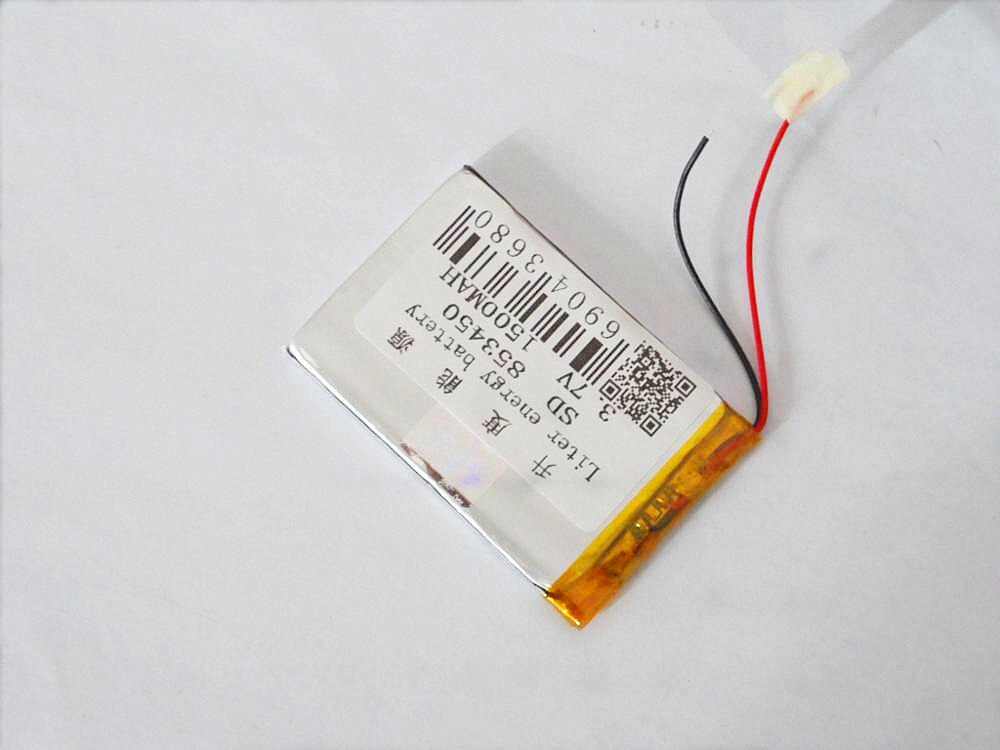 Liter energy battery Lithium polymer battery 853450 3.7V 1500MAH speaker lamp battery 50 * 34 * 8.5MM