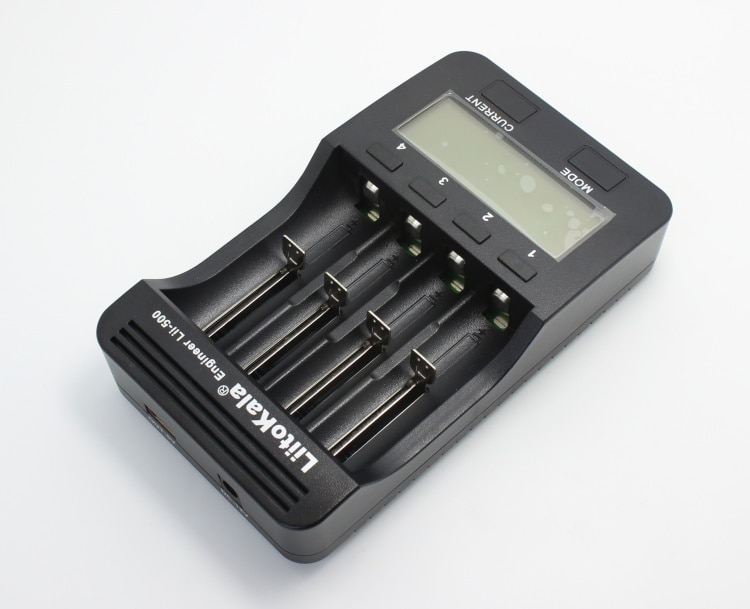 LiitoKala Lii-500 Multifunctionele Lader 18650,18650 Lader 26650 Lader, Capaciteit test, USB 5 V uitgang, Grote lcd-scherm.