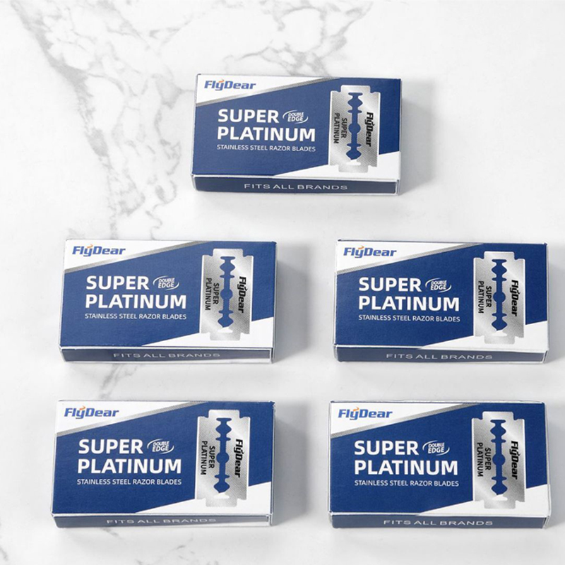 Old-fashioned double-sided razor blades Old-fashioned razor blades Manual razor blades Men's shaving razor blades