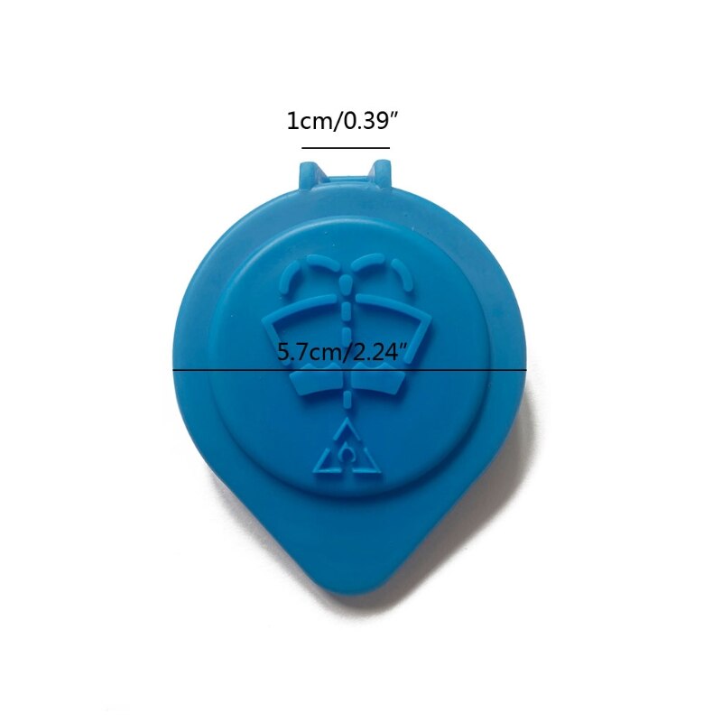 Cubierta de depósito de líquido para limpiaparabrisas, tapa de botella para E21, E28, E30, E32, E34, E39, 61661379054, 1 unidad