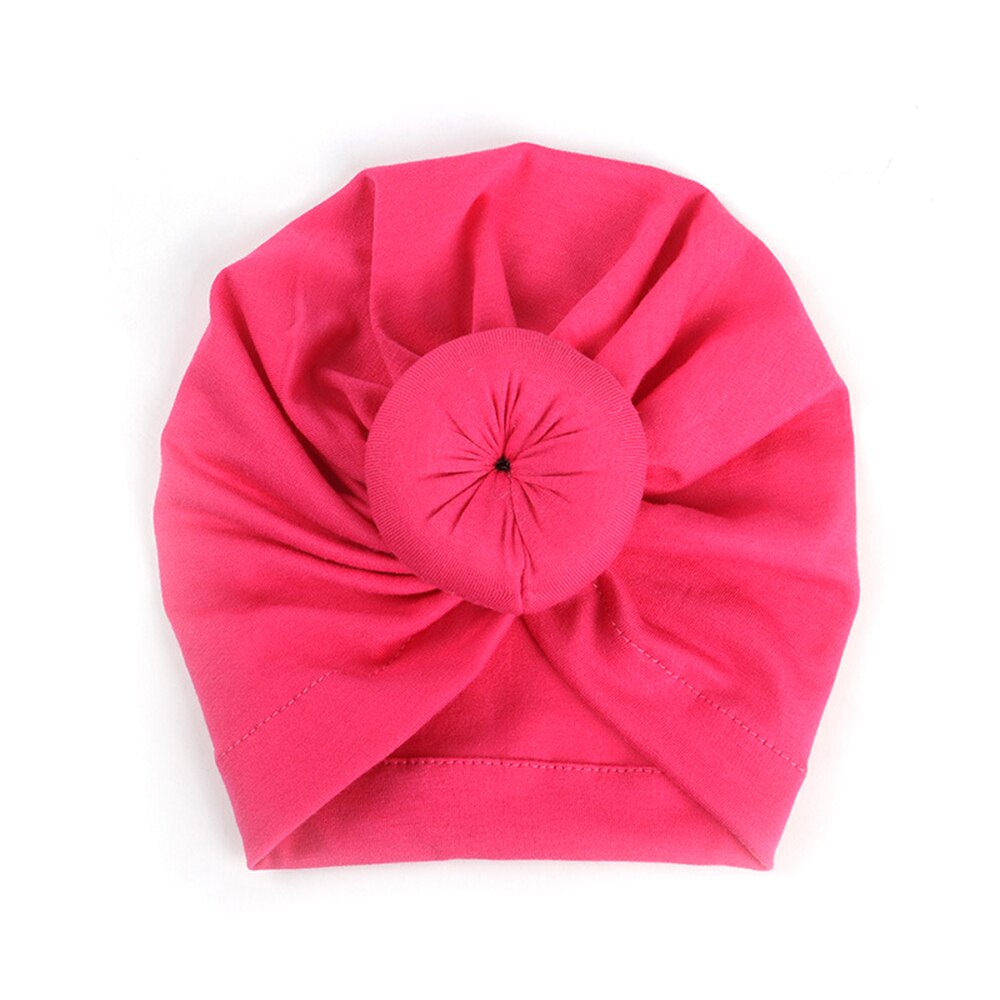 Nova chegada chapéu do bebê inverno macio chapéu de algodão macio turbante nó chapéu unisex cabeça do bebê acessórios elástico envoltório de cabeça meninas chapéu meninos: 08