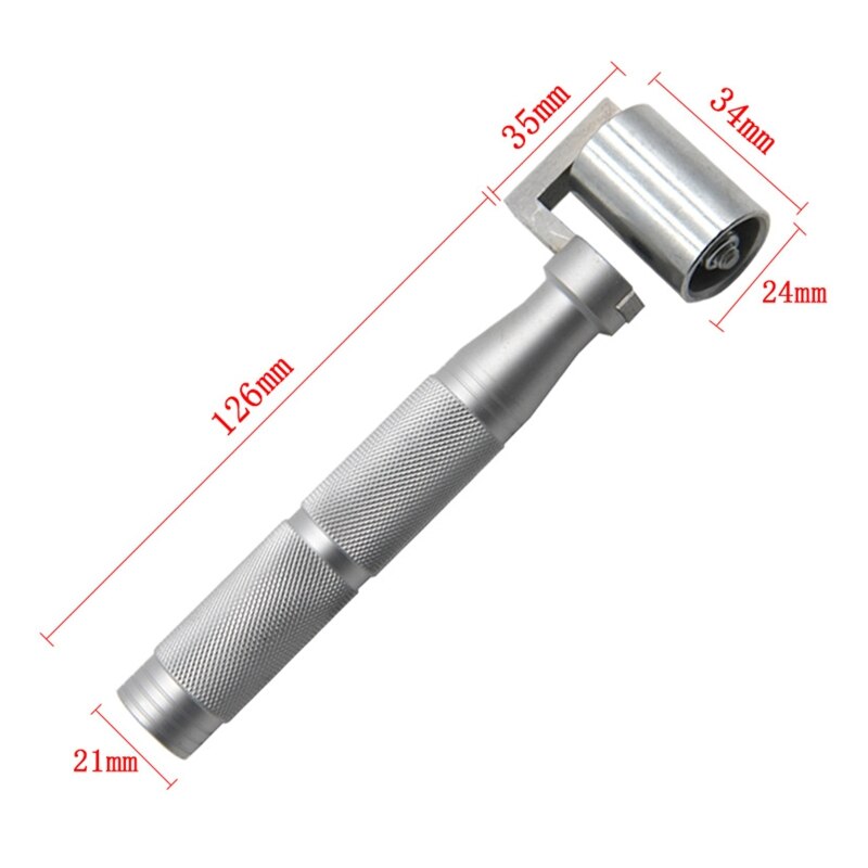 Wallpaper Tool Wallpaper Seam Roller Wall Paper DIY Tool Flat Pressure Roller DIY Tool for Home Decoration 85WC