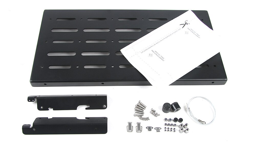 MOPAI Car Interior Trunk Rear Door Rack Cargo Luggage Carrier Shelf Storage Rack for Jeep Wrangler JK 2007 Accessories: Default Title