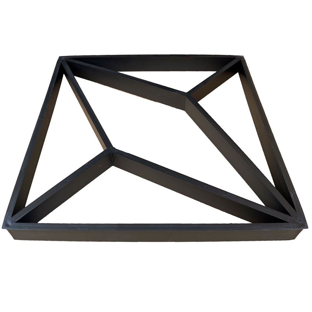 DIY Plastic Concrete Molds Lawns Path Maker Diamond-shape Route Cement Landscape Brick Molds for Garden Decoration