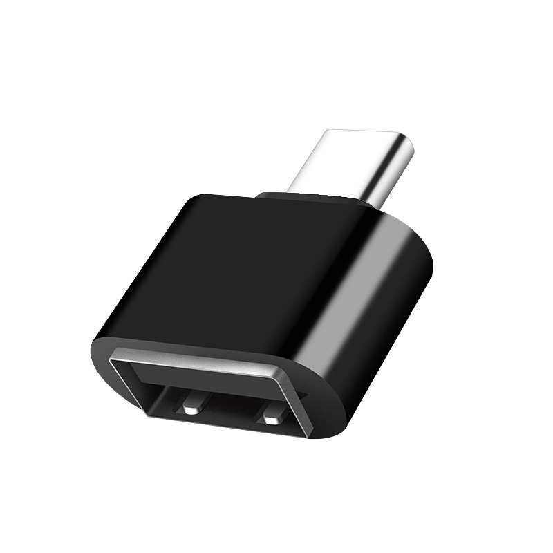 Telefoon Kabel USB C 3.1 Male naar Micro USB Kabel Snel Opladen Converter Vrouwelijke Adapter USB Type C Voor Samsung s9 s8 plus Otg Data: black