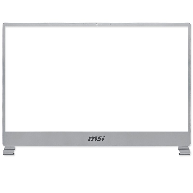 Laptop LCD Back Cover/Front Bezel/Hinges/Hinge Cover/Palmrest/Bottom Case For MSI GS65 MS-16Q2 16Q4 Top Case Lower Cover: B Cover Silver