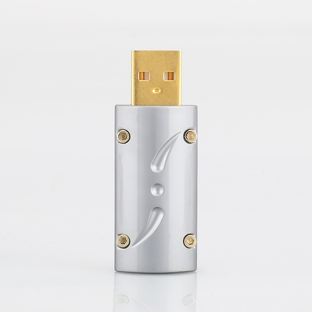 Viborg Hi-End 24K Vergulde USB2.0 Plug Usb Een, usb B Connector Diy Hi Fi Usb Kabel