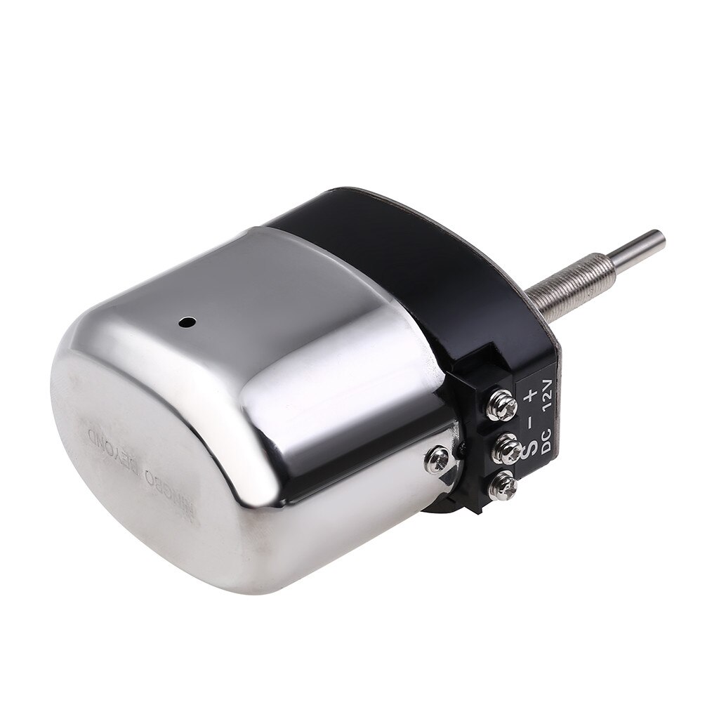 Vindrutetorkarmotor rostfri vindrutetorkarmotor kit street rod univ-ersal båt vindrutetorkarmotor