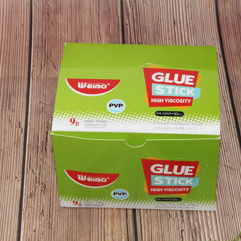 63009 school glue Stick Pegamento sólido PVP pega de escuela strong adhesive school office supplies 9 Gram,30 Count