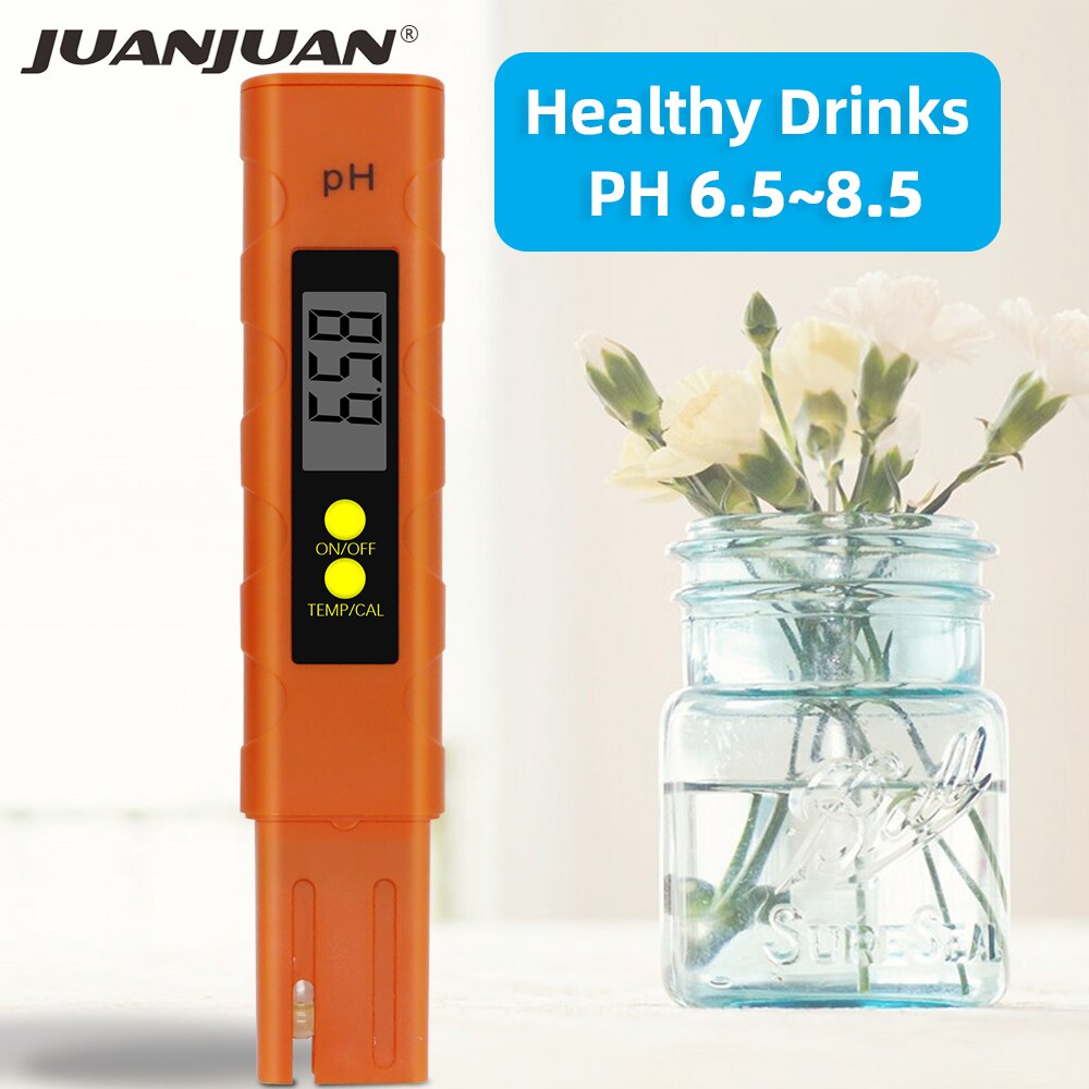 Digital PH Meter Waterproof Acidity Tester Water Test Purity Monitor 0.01 PH Detector for Aquarium Pool 50%OFF