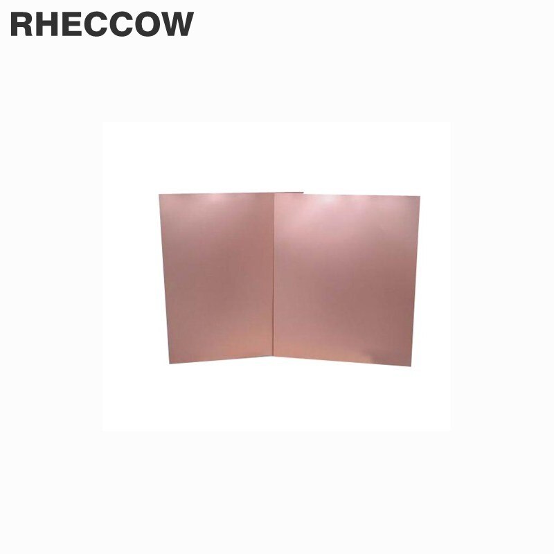 RHECCOW 10 stks/partij Enkelzijdig 10*15*1.6 cm FR4 FR-4 glasvezel Blank Koper Beklede Gedrukt Circuit Board Universal Prototype PCB