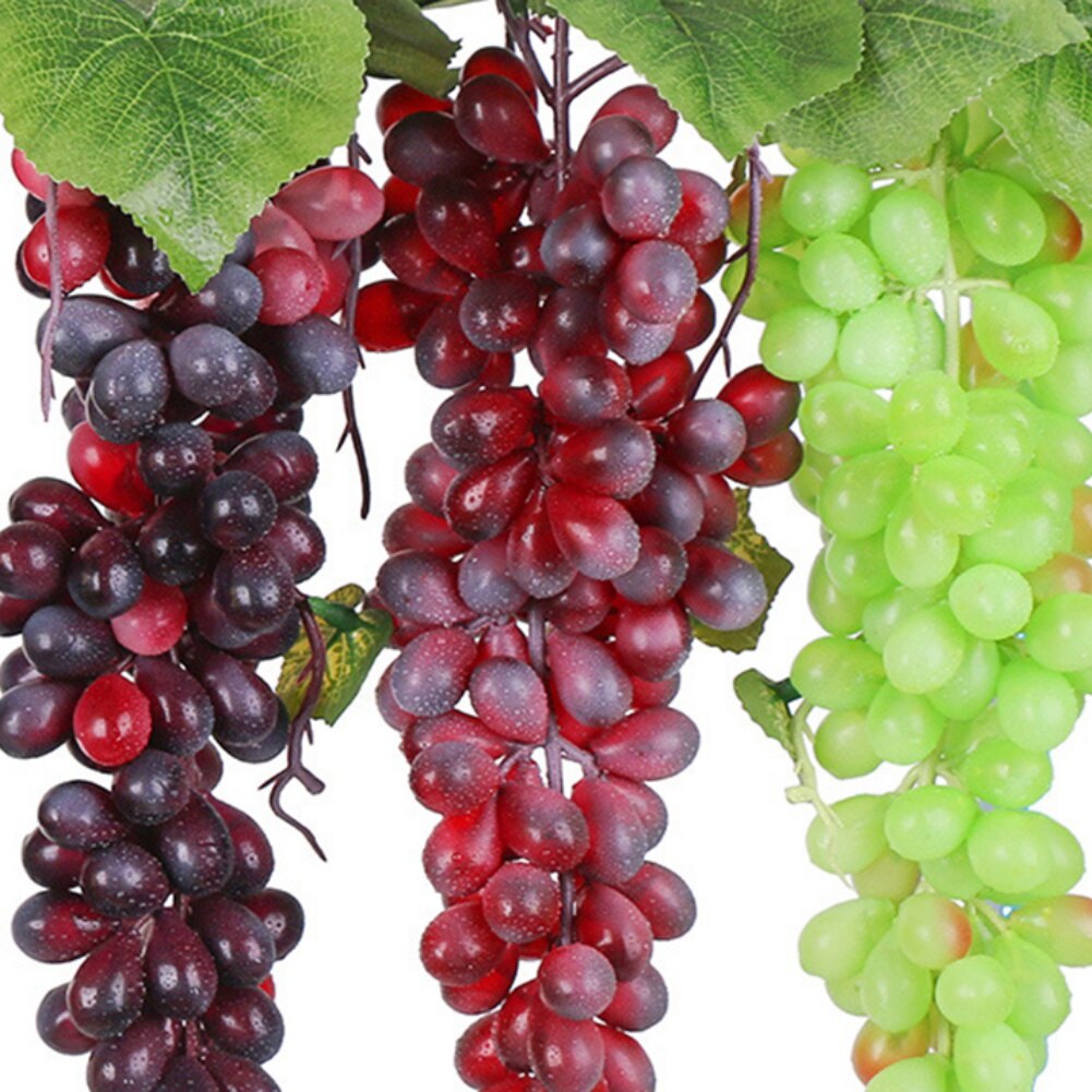 36 Grapes Per Bunch Simulation Grape Bunches Frost Grape Raisin Simulation Decorations Home Party Desktop Decoration