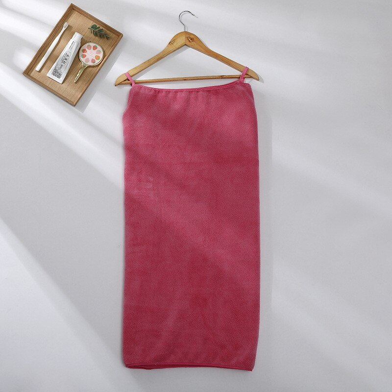 Toallas de baño de 75x140 cm para mujer, albornoces sexys, duchas de spa de secado rápido, faldas de playa envolventes, rojo vino