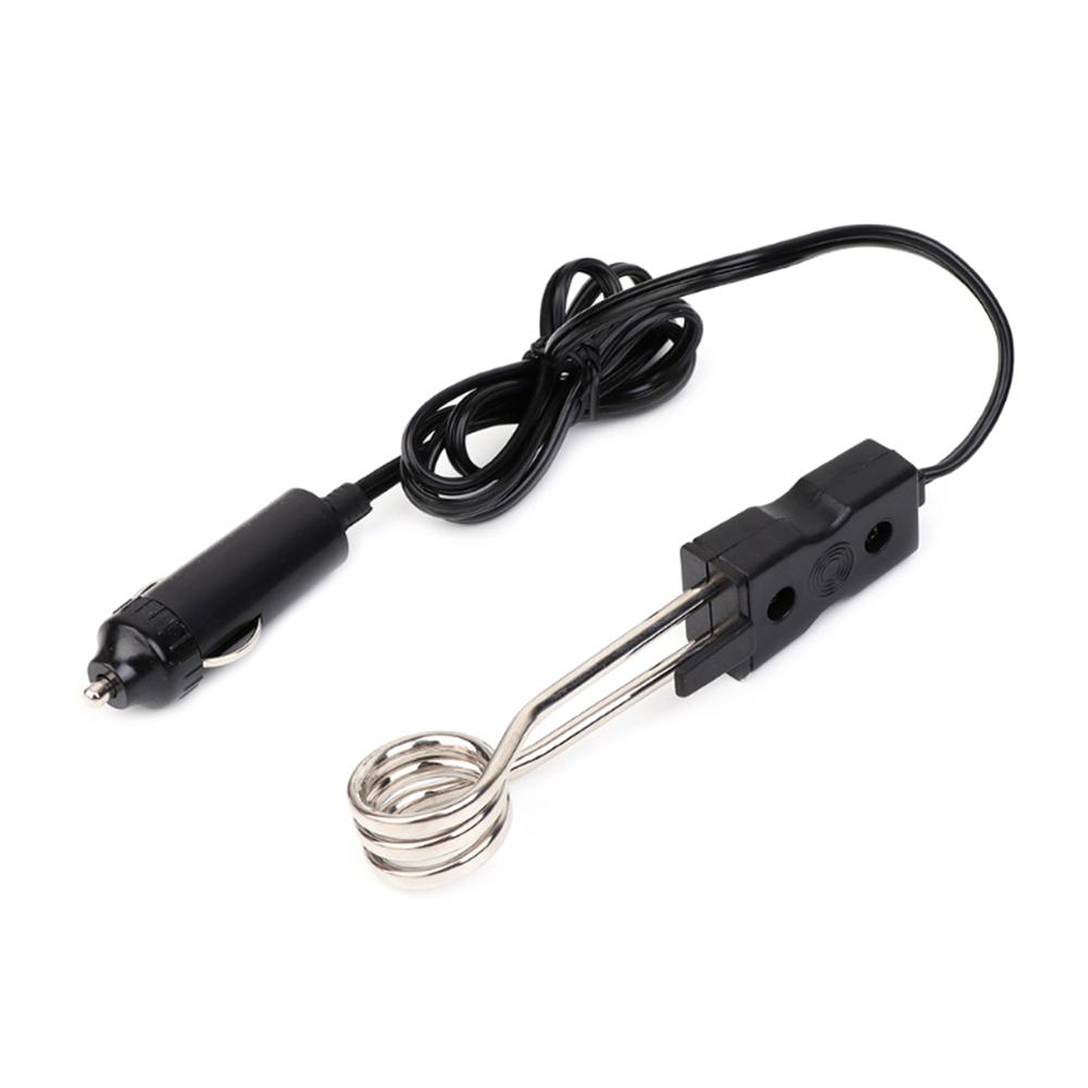 12V Draagbare Elektrische Auto Onderdompeling Boiler Voor Reizen Camping Picknick Mini Boiler Warm Water Koffie Onderdompeling Reizen